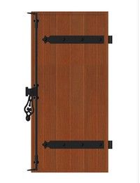 volet en bois